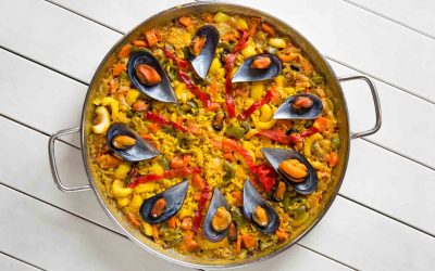 Paella ai frutti di mare