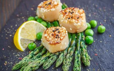 Capesante alle verdure