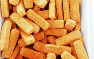 Bastoncini di pesce panati