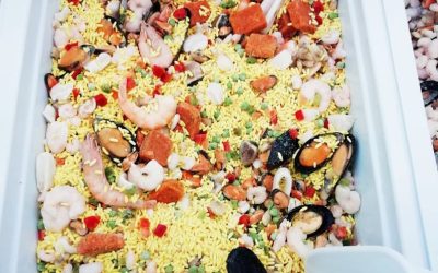 Paella ai frutti di mare