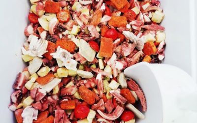 Totano di scoglio in umido